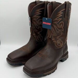 Durango Men's Maveric XP Steel Toe Brown Waterproof Work Boots Size 9